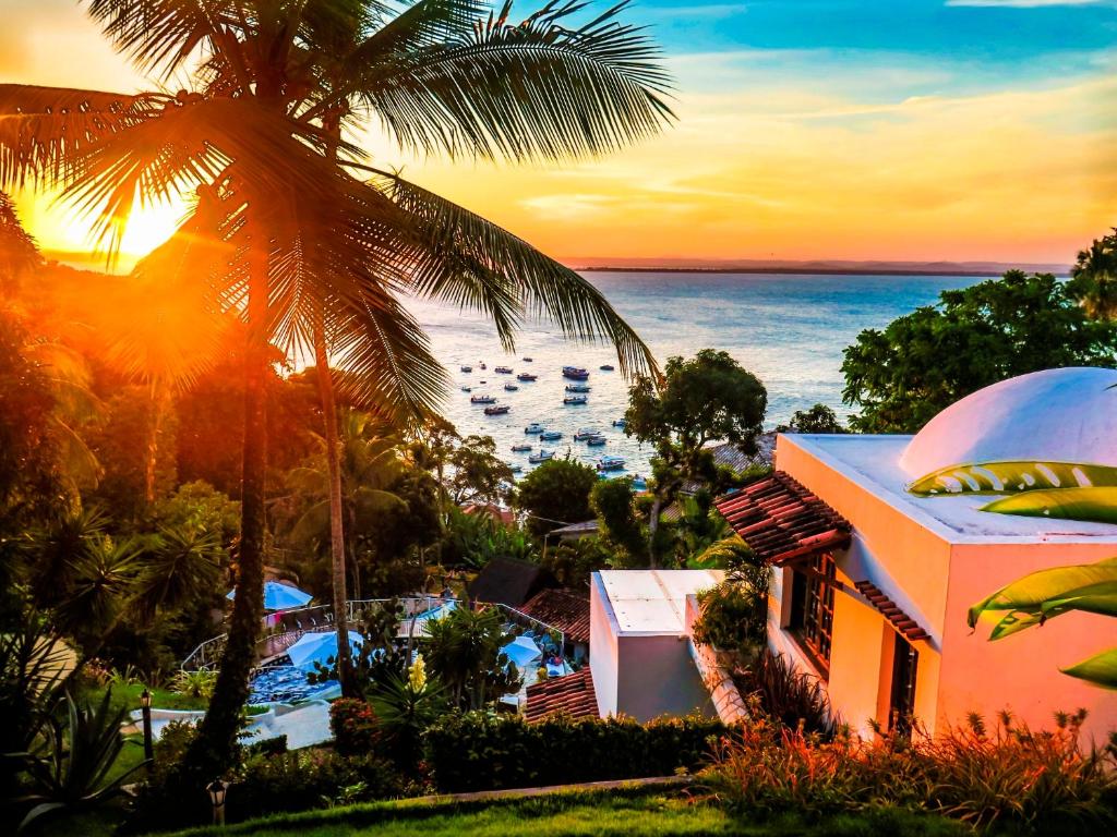 Naturlandskabet i nærheden af kroen