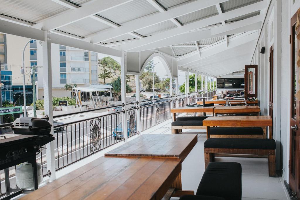 Restaurace v ubytování Coolangatta Sands Hotel