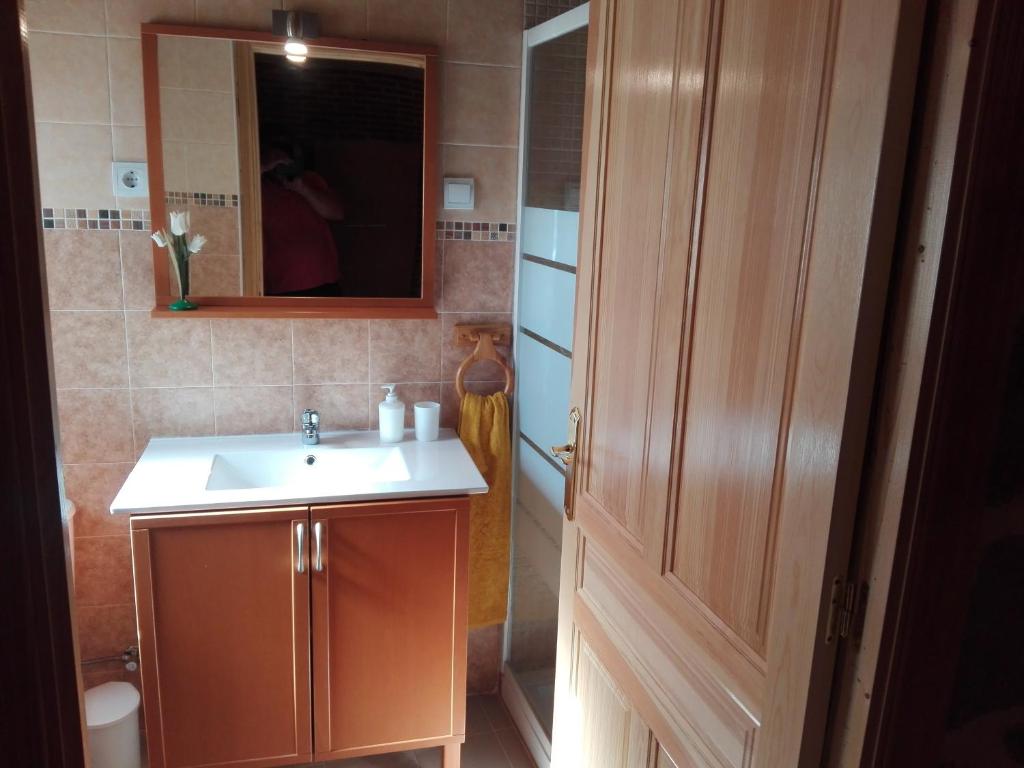 A bathroom at Abadía del Marqués de Avila