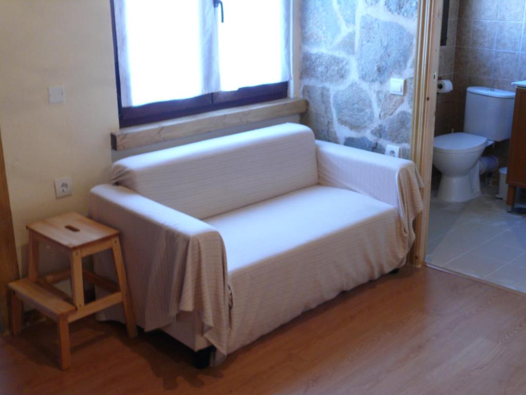 A bed or beds in a room at Abadía del Marqués de Avila