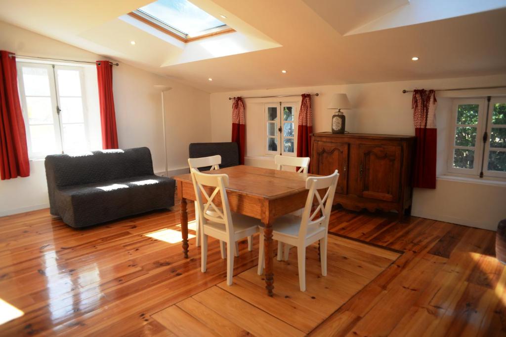 Χώρος καθιστικού στο Petit Balaguier