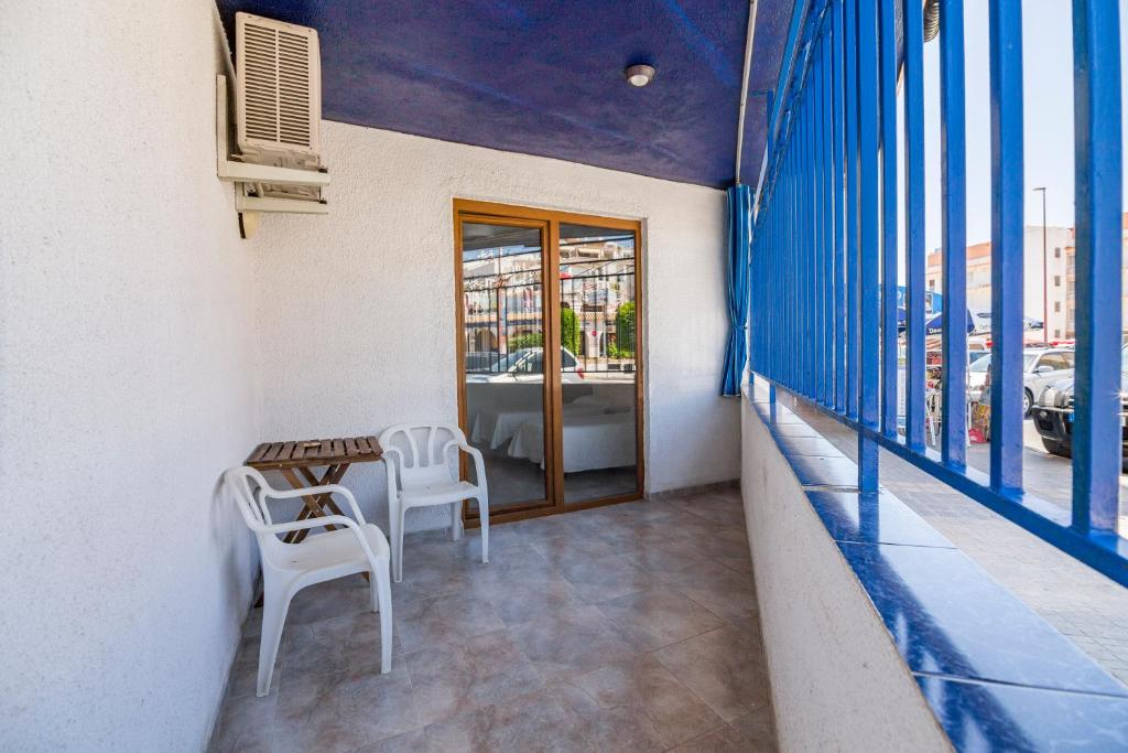 Balkón nebo terasa v ubytování Hotel Blason Junior