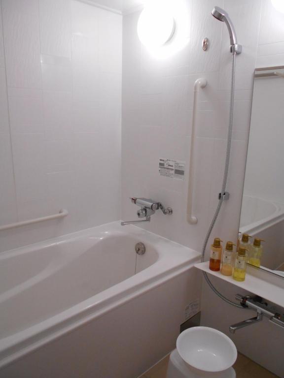 Koupelna v ubytování Hotel Nishimura