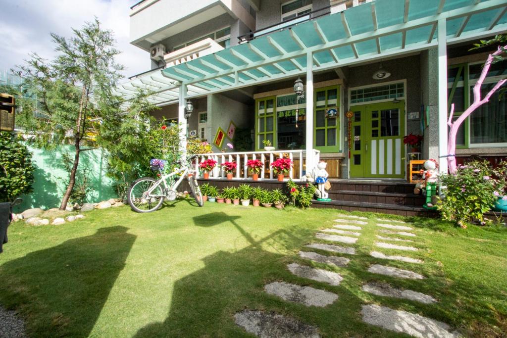 Zahrada ubytování Vicking Guesthouse