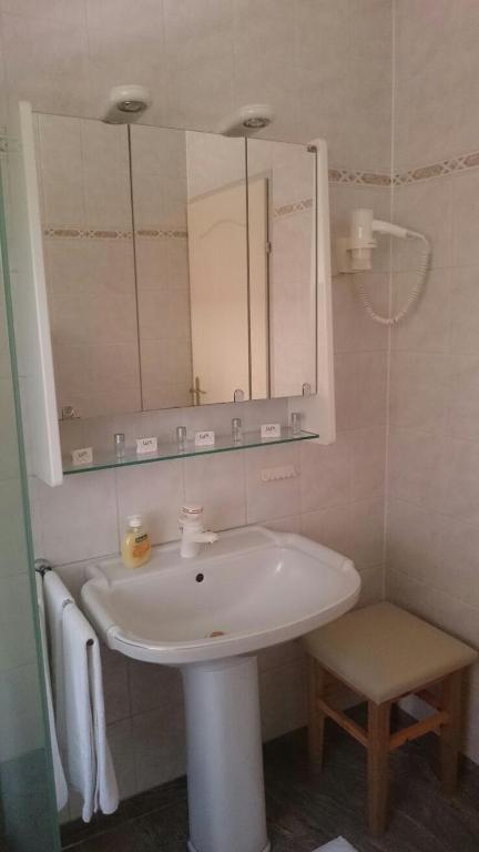 Kúpeľňa v ubytovaní Gartler's Ferienhaus