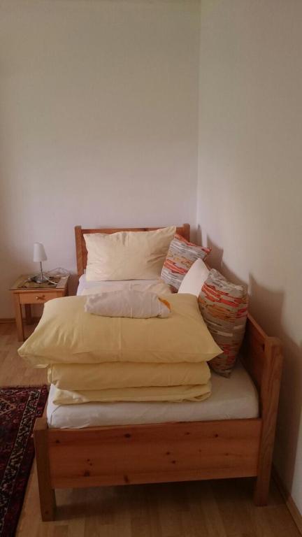 Posteľ alebo postele v izbe v ubytovaní Gartler's Ferienhaus