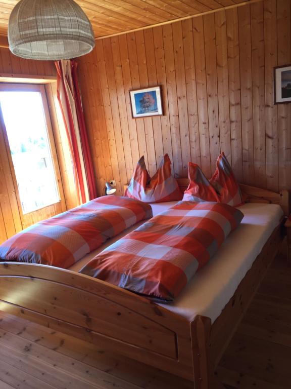 Postel nebo postele na pokoji v ubytování Pension Höggerhof