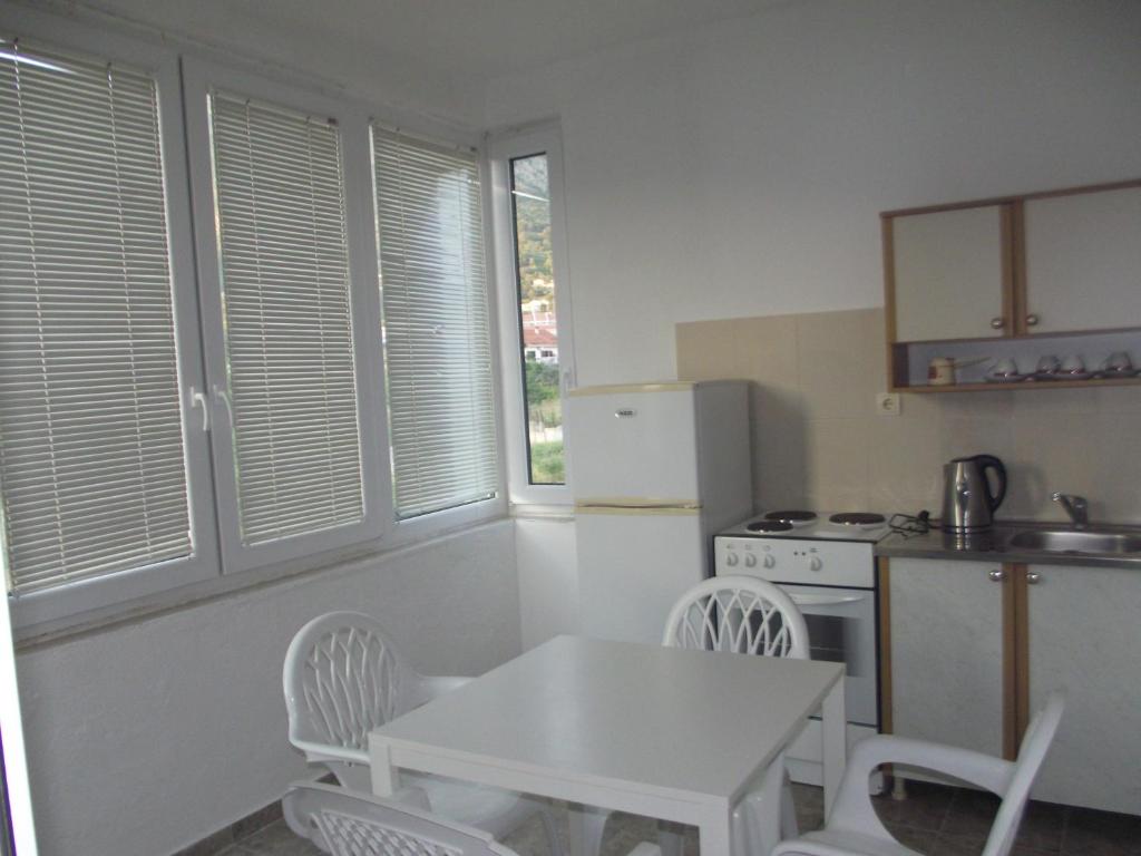 Kuchyňa alebo kuchynka v ubytovaní Apartmani Stojanović