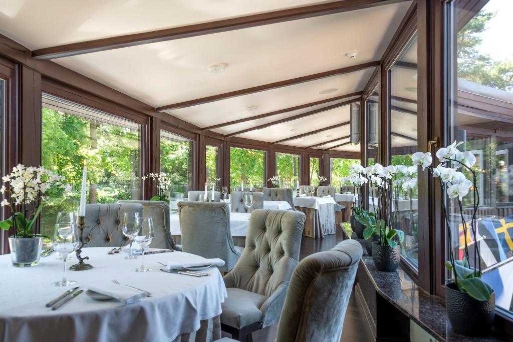 Restaurace v ubytování Hotel Pušų paunksnėje