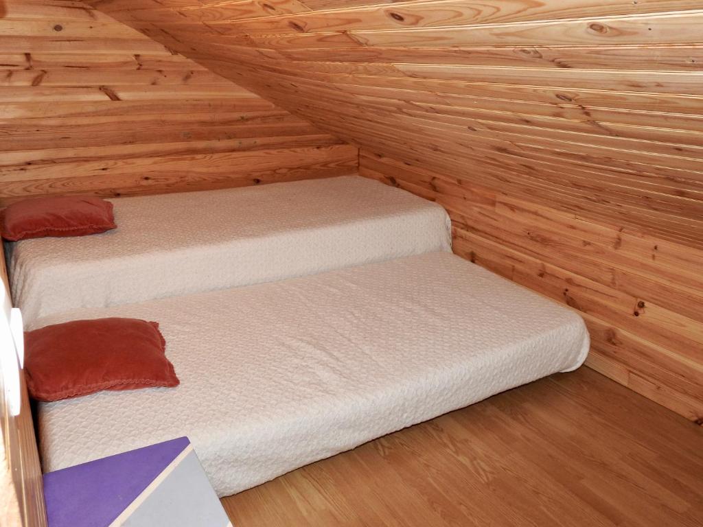 Postel nebo postele na pokoji v ubytování Xalet Riba - hut 8077