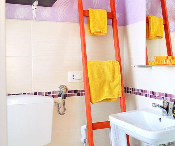 Koupelna v ubytování B&B TascaPachino
