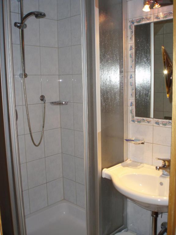 Koupelna v ubytování Sporthotel St. Anton