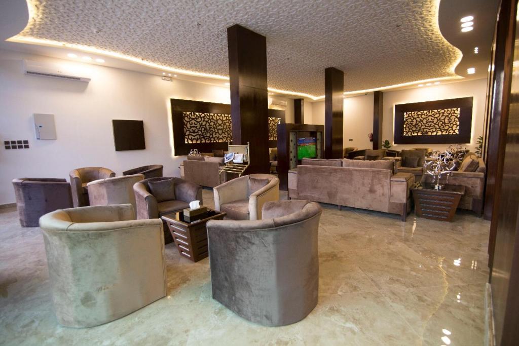 Posezení v ubytování Elaf Aparthotel