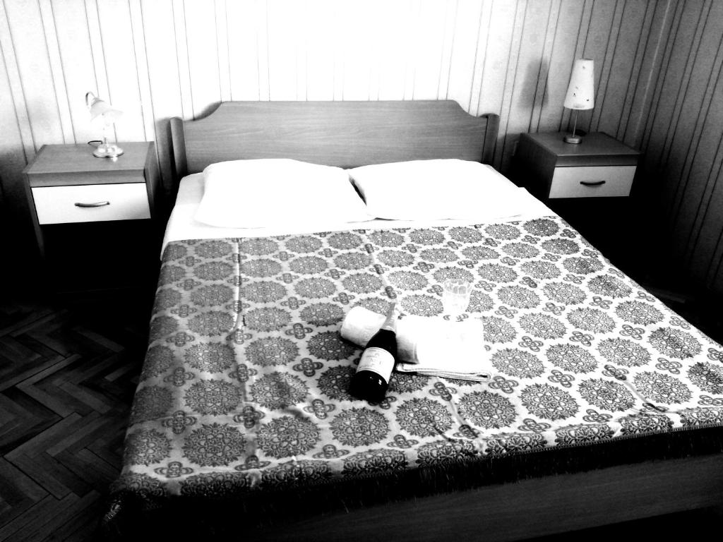 Posteľ alebo postele v izbe v ubytovaní apartman Kate