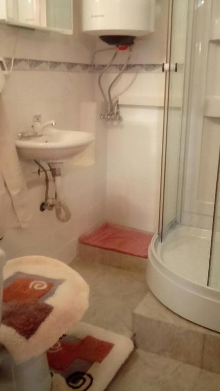 Kúpeľňa v ubytovaní Apartments Orlí Hnízdo