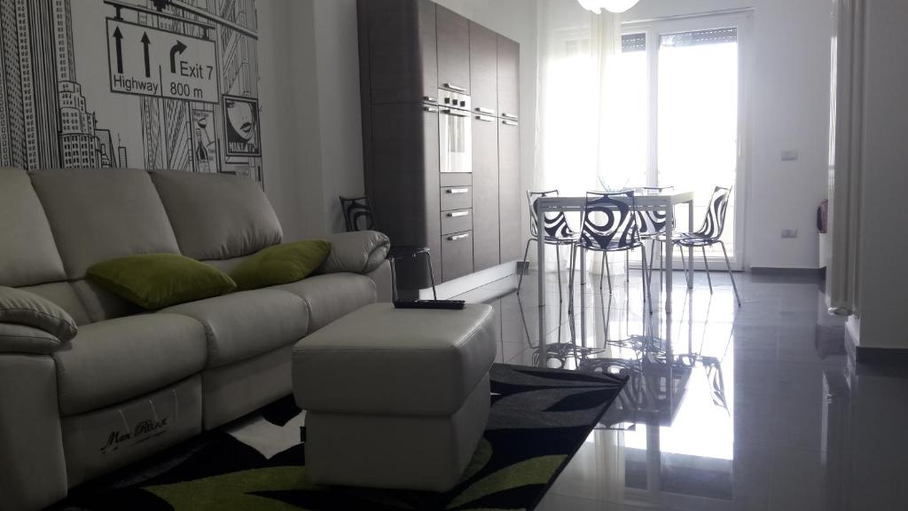 Posezení v ubytování residence Giulia