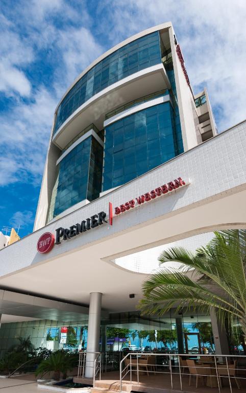 a building with a sign on it at Best Western Premier Maceió in Maceió