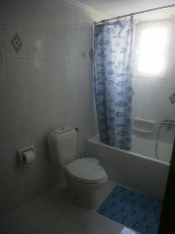 Koupelna v ubytování Creta Sun Apartments