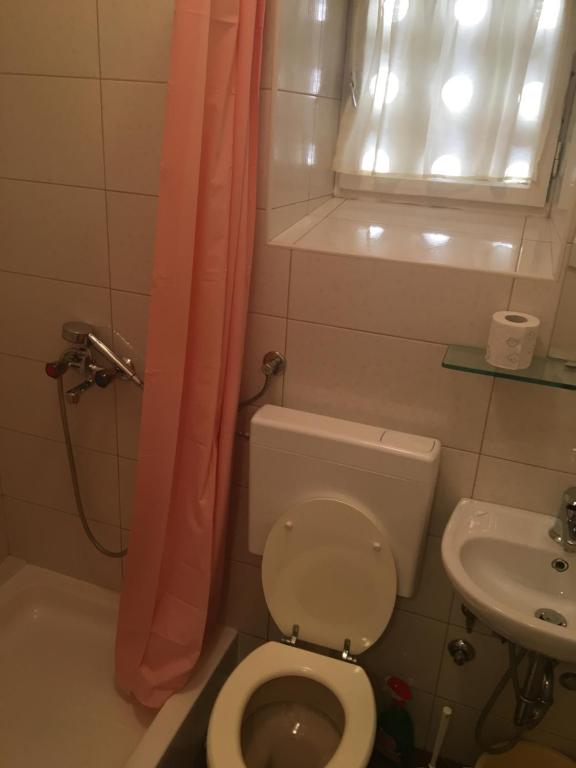 Koupelna v ubytování Studio Apartment Tomislava