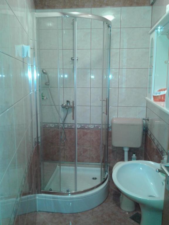 Koupelna v ubytování Apartment Nevena