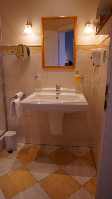 Koupelna v ubytování Aparthotel Am Meer