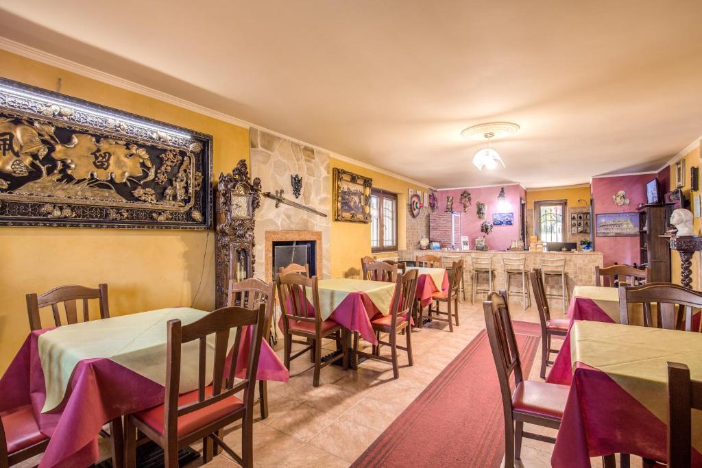 Posezení v ubytování Villa Gengi