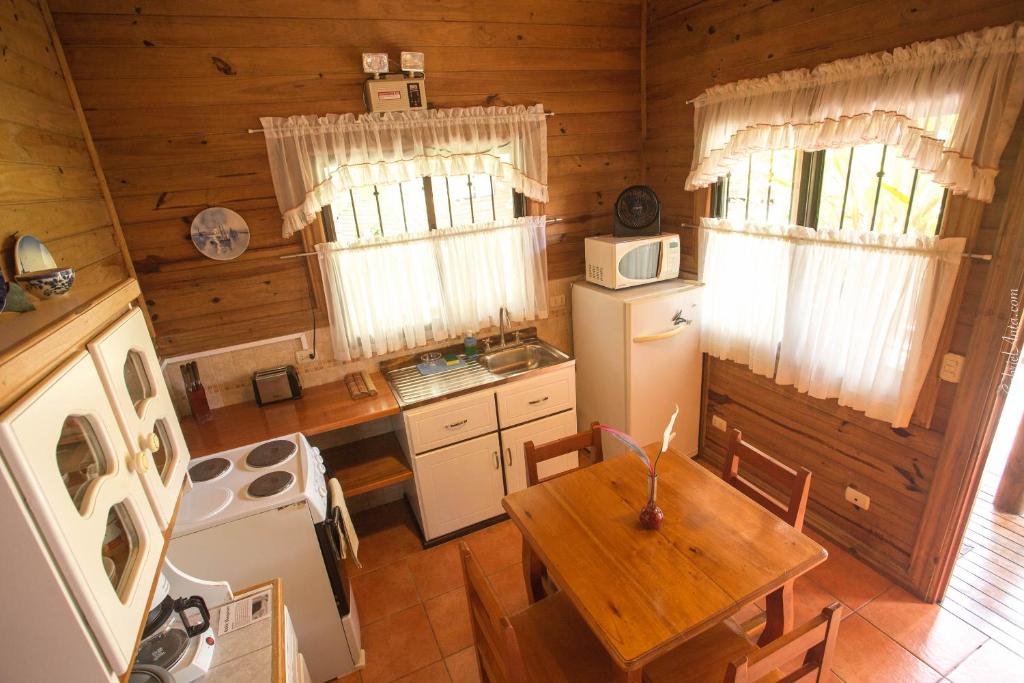 Kuchyň nebo kuchyňský kout v ubytování Casa Marcellino Lodge