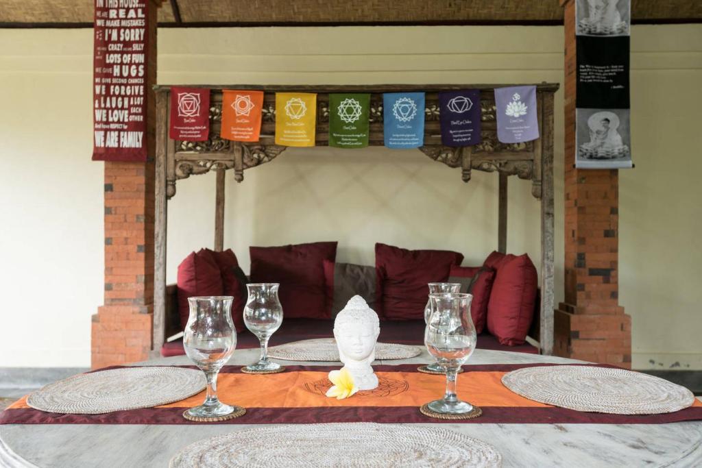 Nápoje v ubytování Alam Pracetha Bali Ubud