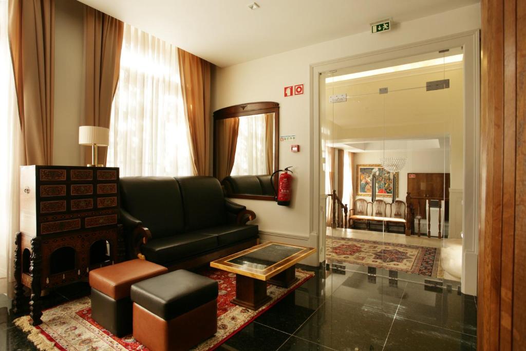 Posezení v ubytování Hotel Ibn-Arrik