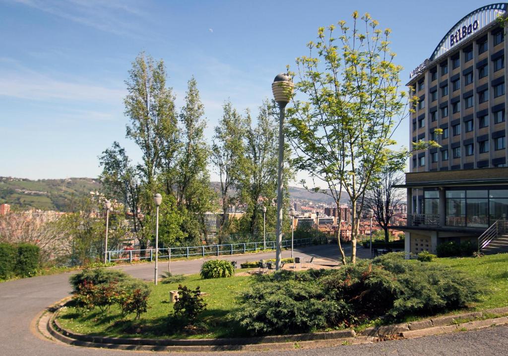 Zahrada ubytování Bilbao Hostel