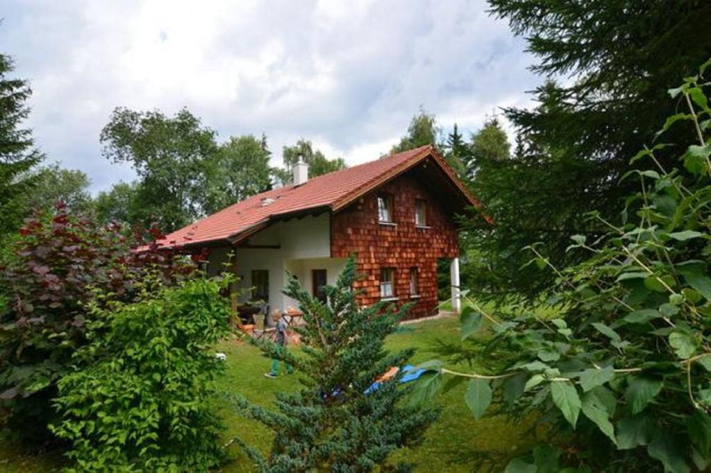 Zahrada ubytování Ferienhäuser "In der Waldperle"