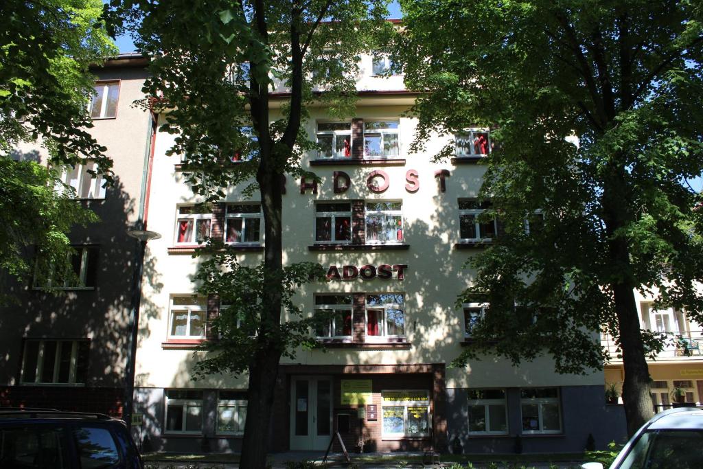 Budova, kde se penzion nachází