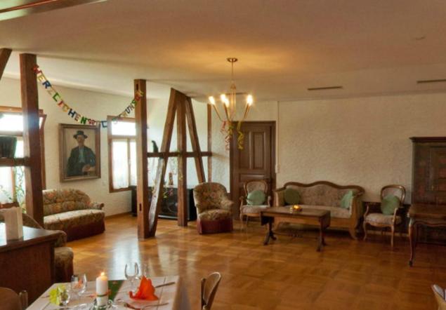 Posezení v ubytování Hotel Rothorn Vintage-Style