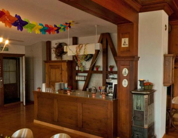 Kuchyň nebo kuchyňský kout v ubytování Hotel Rothorn Vintage-Style