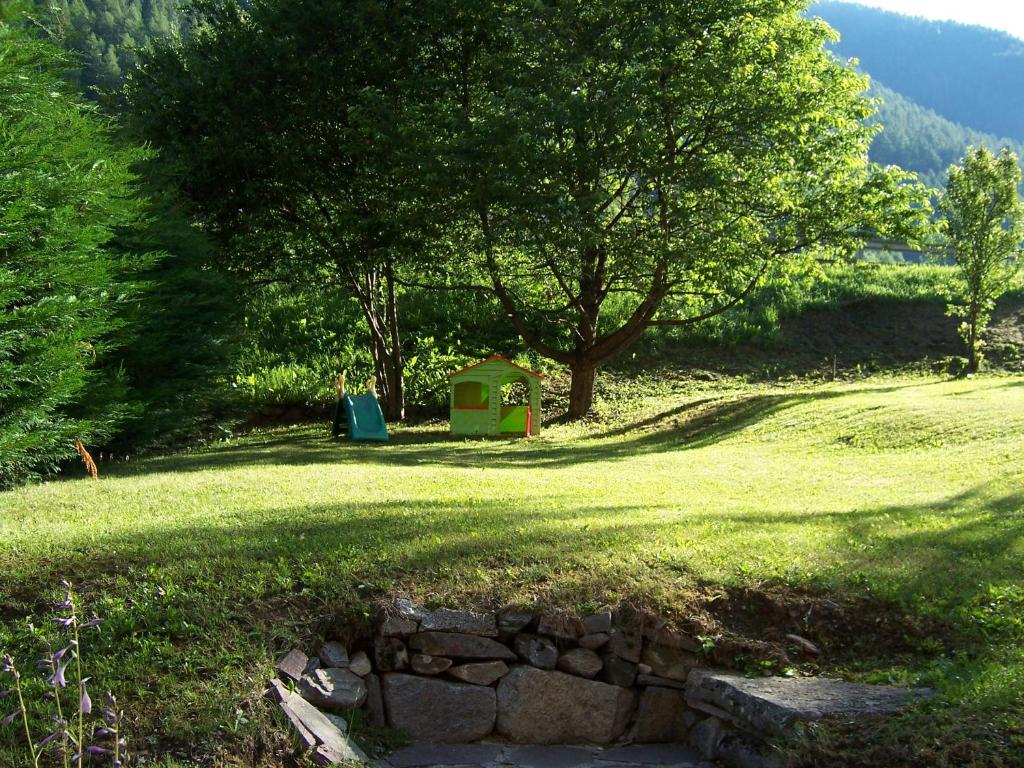 Zahrada ubytování Alpen Hotel Rabbi