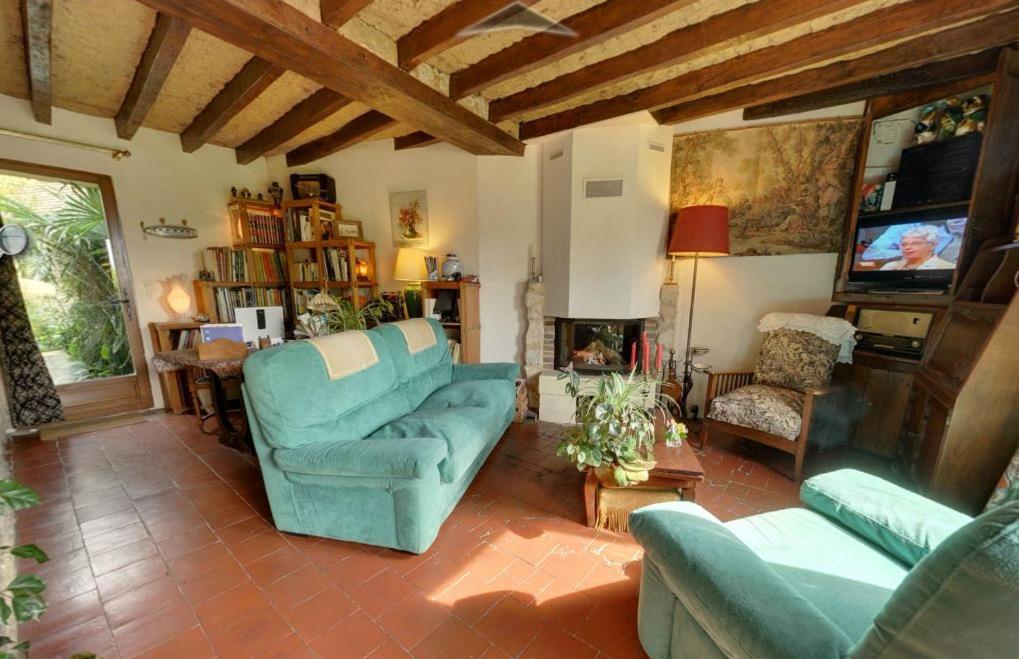 Posezení v ubytování Gîte de La Galaisière