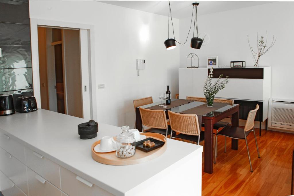 Posedenie v ubytovaní K Residence Zadar apartment