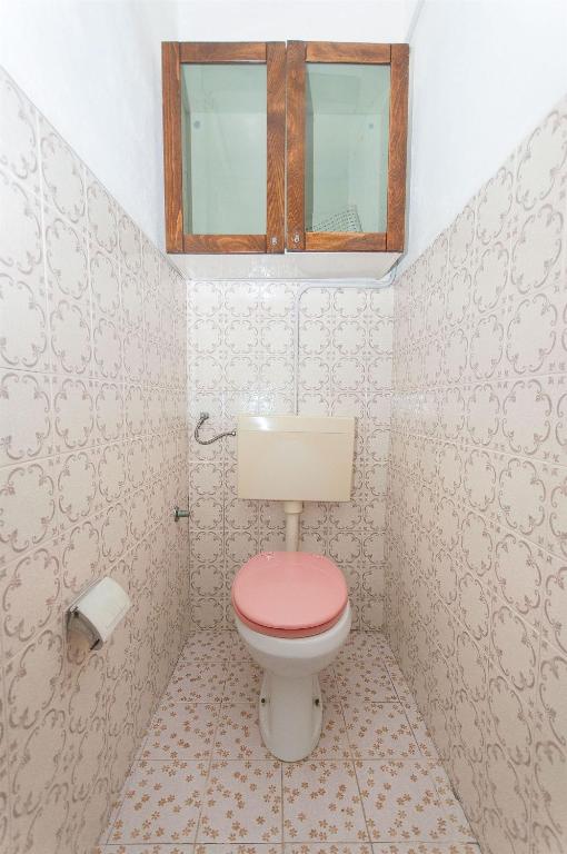 Koupelna v ubytování Apartment Slavko