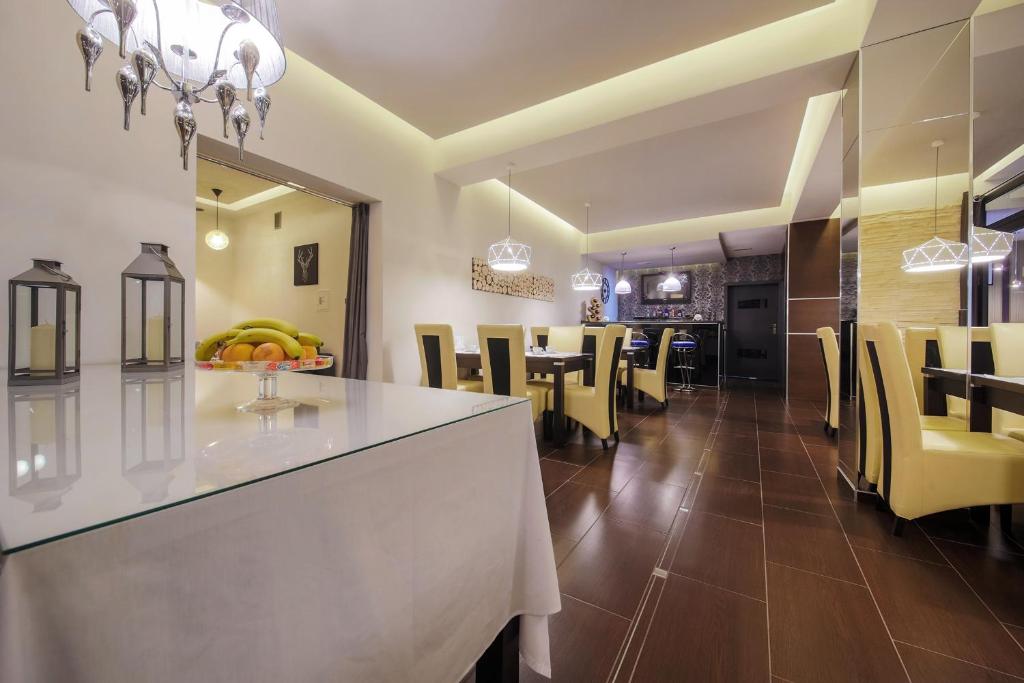 Restaurace v ubytování B&M Guesthouse