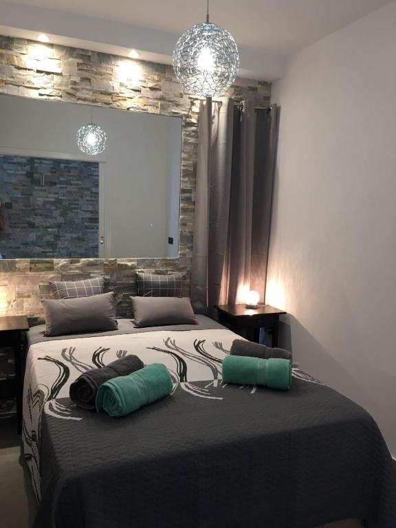 Posteľ alebo postele v izbe v ubytovaní Apartment Orlando