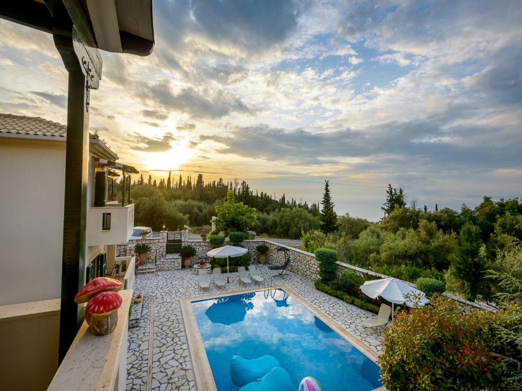 Bazén v ubytovaní Ionian Villas alebo v jeho blízkosti