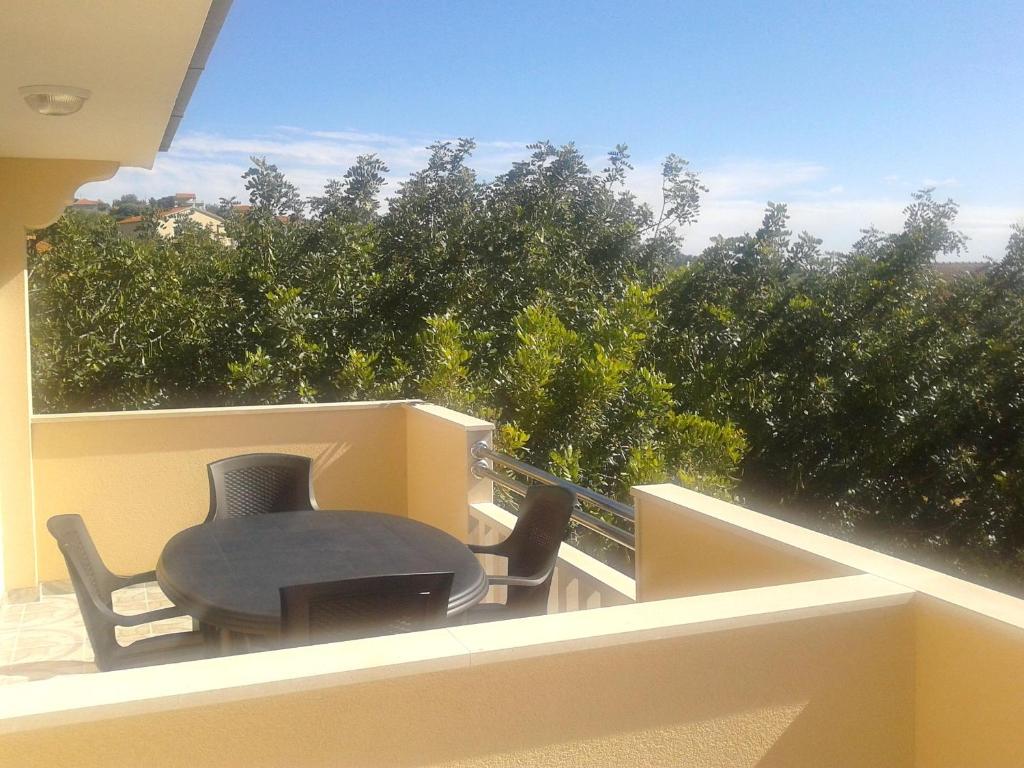Balkón nebo terasa v ubytování Apartments Mira