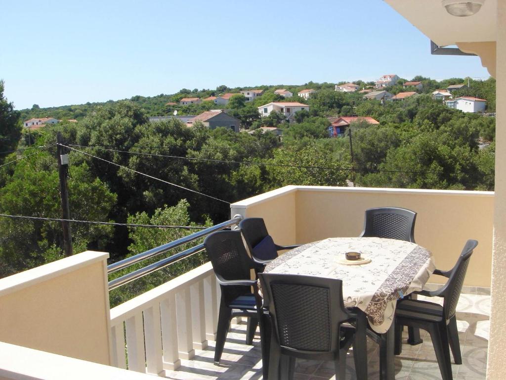 Balkón nebo terasa v ubytování Apartments Mira