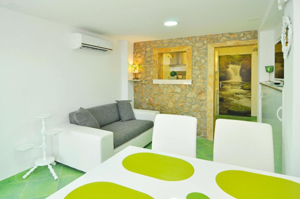 Posezení v ubytování Apartment Steli