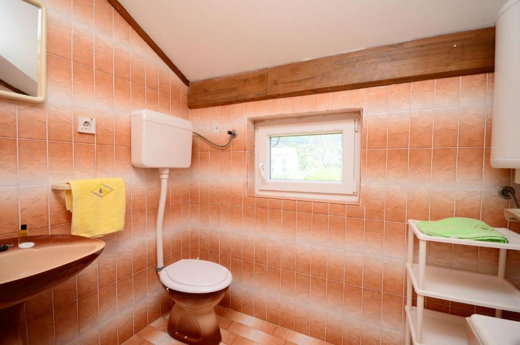 Koupelna v ubytování Apartments Ines