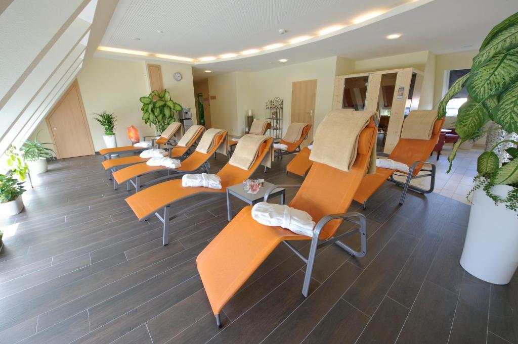 Posezení v ubytování Land-gut-Hotel Hotel Adlerbräu