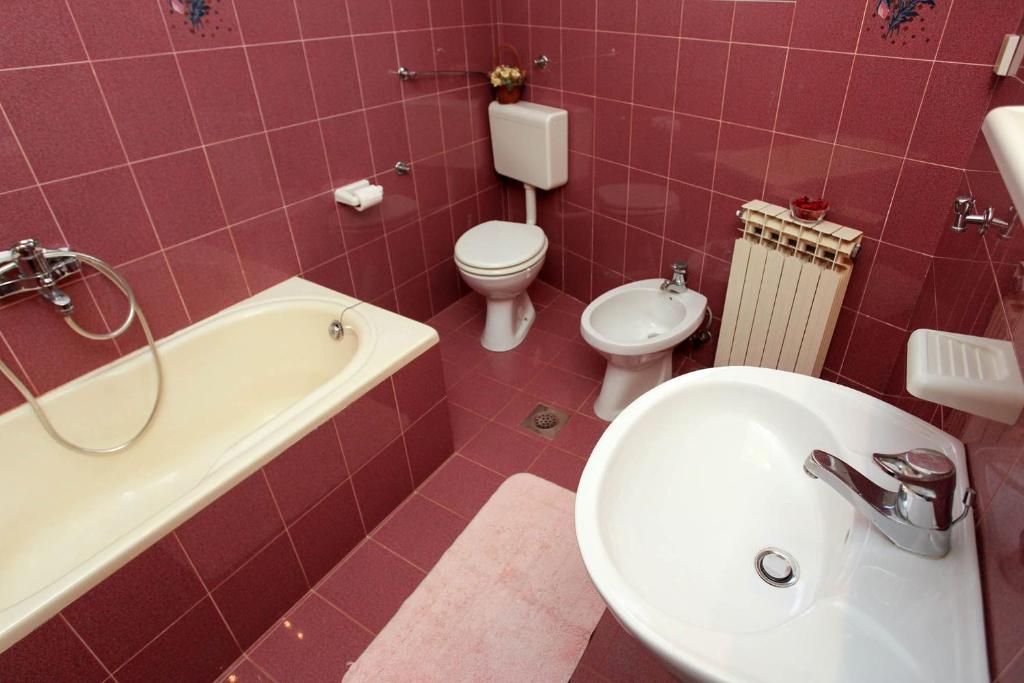 Kúpeľňa v ubytovaní Apartments Patricia