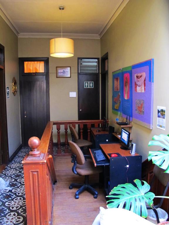 Posezení v ubytování Park Hostel