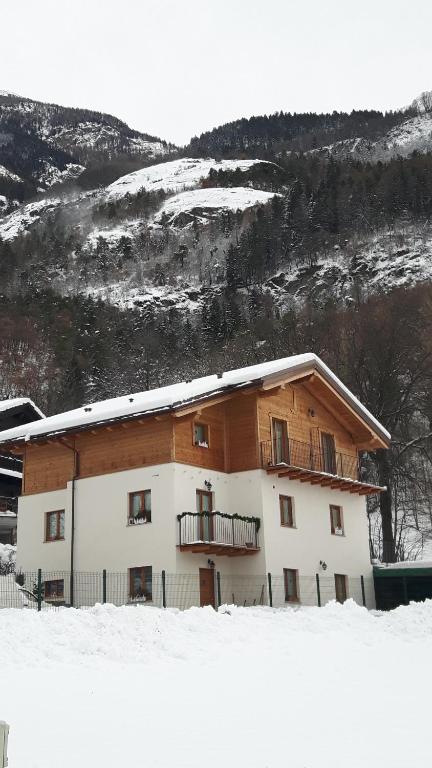 La locanda del Mulino v zimě