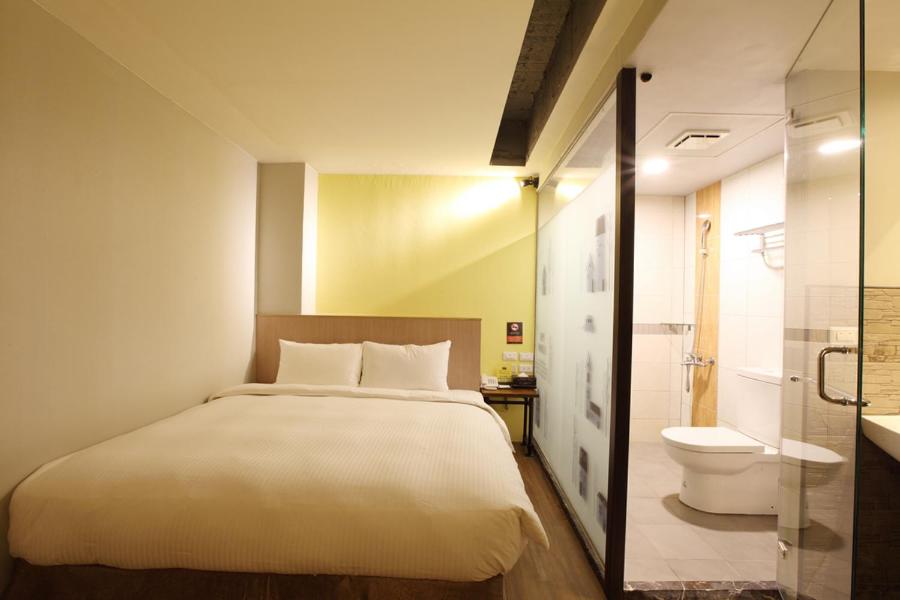Koupelna v ubytování Tourism Inn